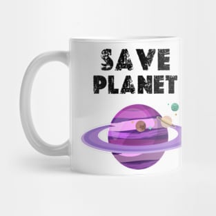 happy earth day 2024 SAVE PLANET Mug